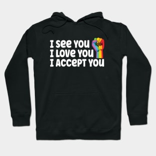 I See You I Love You I Accept You Hoodie